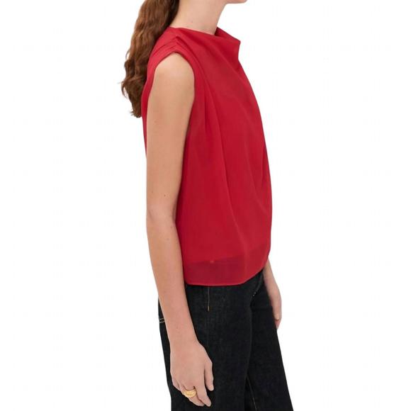 NEW AMANDA UPRICHARD scala top in red - Picture 3 of 3